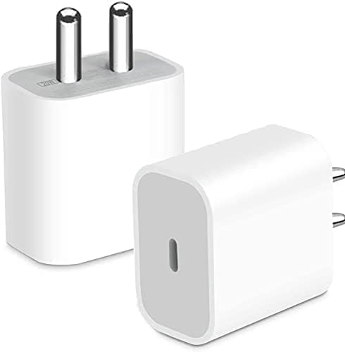 Soniqx Speedcore 20W USB-C PD Fast Charger Adapter for iPhone & Android Smartphones – Compact Wall Charger, White