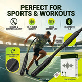 Soniqx Bluetooth Wireless Neckband Earphones with HD Calling, Vibration Alert, Dual Pairing & Magnetic Earbuds – Black