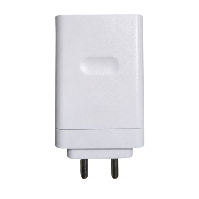 Soniqx 2.4A USB Wall Charger for Smartphones, Power Banks, Earbuds & USB Devices | Compact Travel Charger Adapter | White