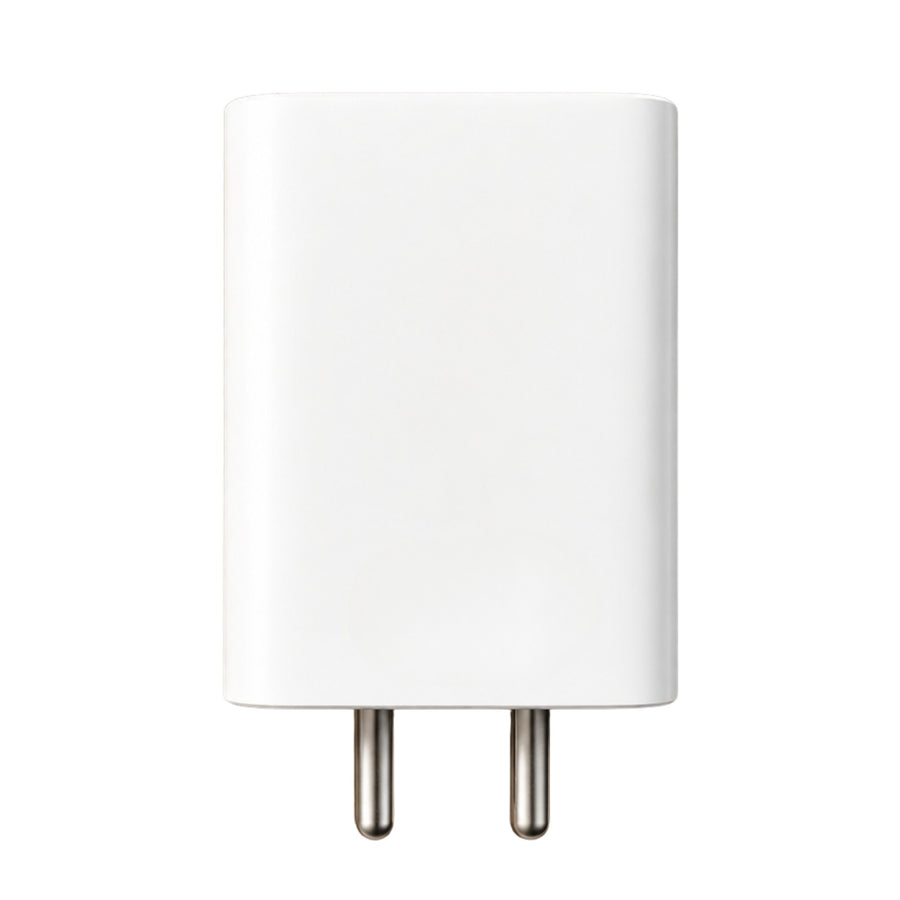 USB Wall Charger Adapter 2.4A with Single USB Port, 2-Pin Compact Mobile Charging Adapter for Smartphones, Earbuds & USB Devices – White