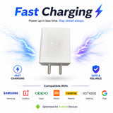 Soniqx USB-A Wall Charger for Smartphones & USB Devices | Compact 2-Pin Mobile Charging Adapter – White