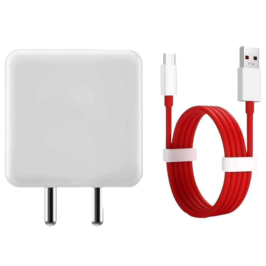 Soniqx USB Wall Charger with USB-A to Type-C Charging Cable Combo for Android Smartphones – Compact Travel Charger