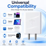 Soniqx USB-C PD Fast Charger | Single Port Wall Charger for Smartphones, Tablets & USB-C Devices