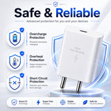 Soniqx USB-C PD Fast Charger | Single Port Wall Charger for Smartphones, Tablets & USB-C Devices