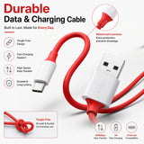Soniqx USB Wall Charger with Type-C Cable | 5V 2.4A Charging Adapter for Android Smartphones & USB-C Devices